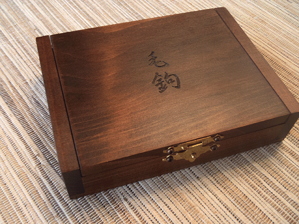 Wooden Fly Box for Tenkara
