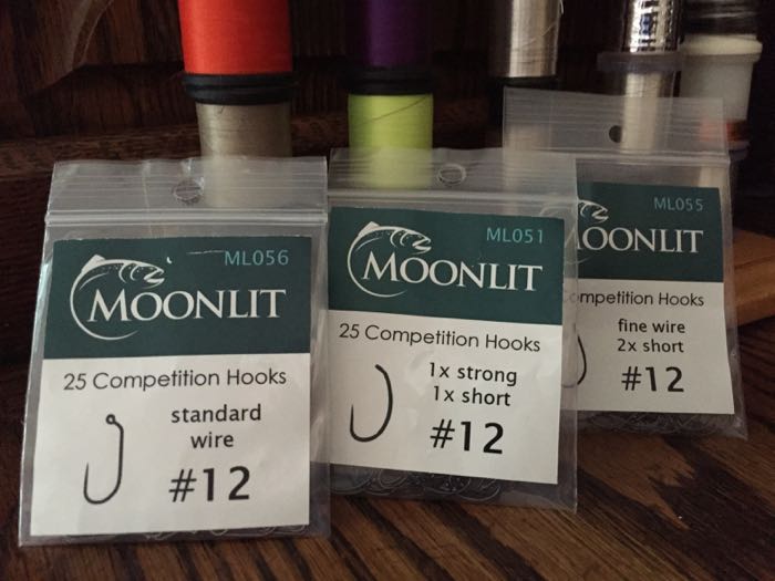 Moonlit Fly Fishing Competition Hooks
